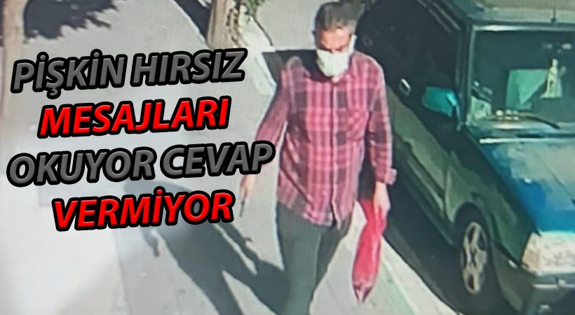 Pişkin hırsız mesajları okuyor cevap vermiyor